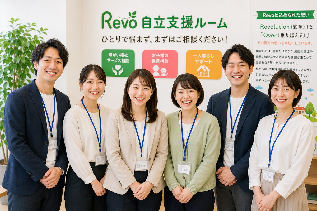 Revo自立支援ルームのスタッフ一同