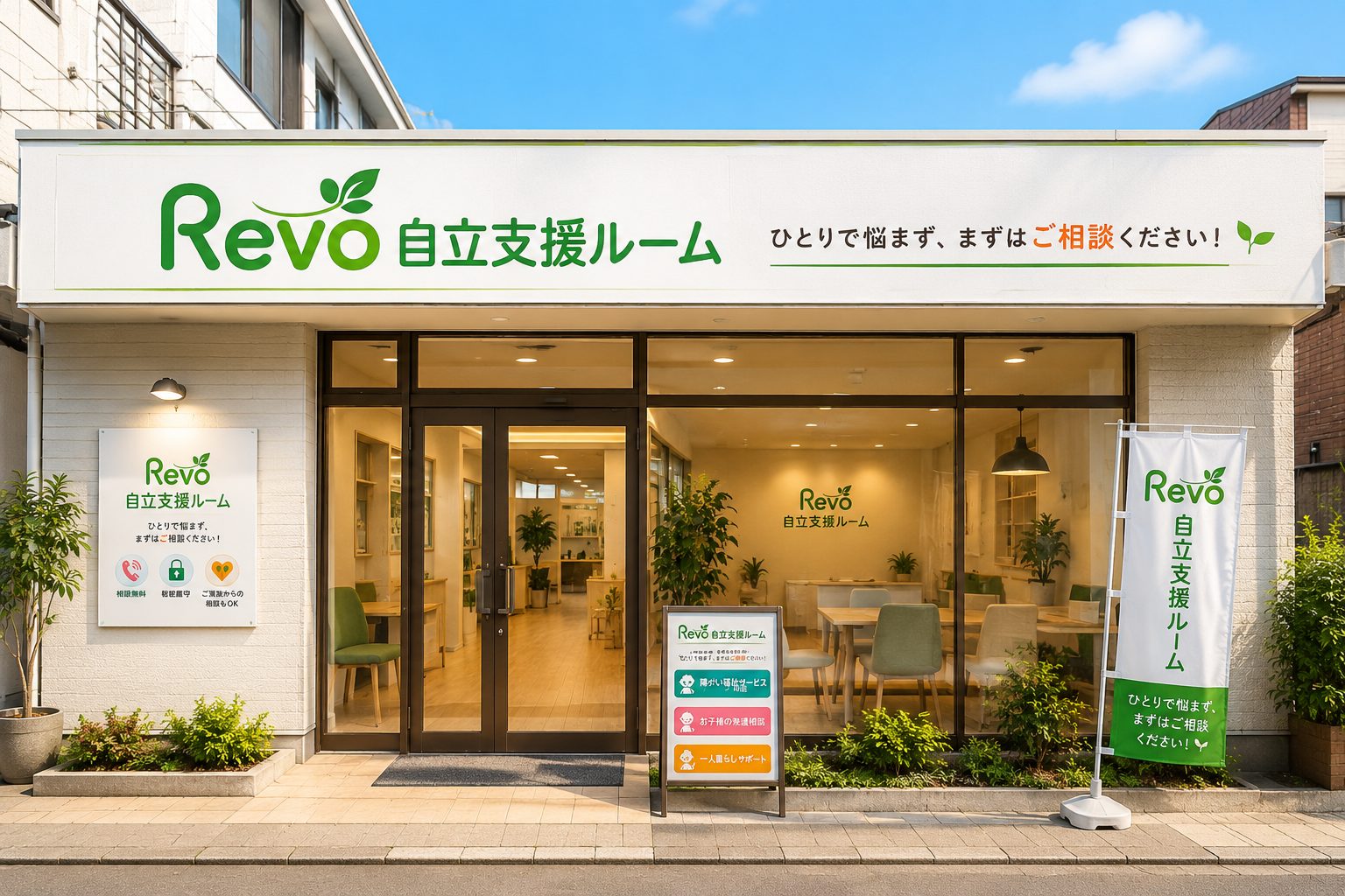 Revo自立支援ルーム 外観